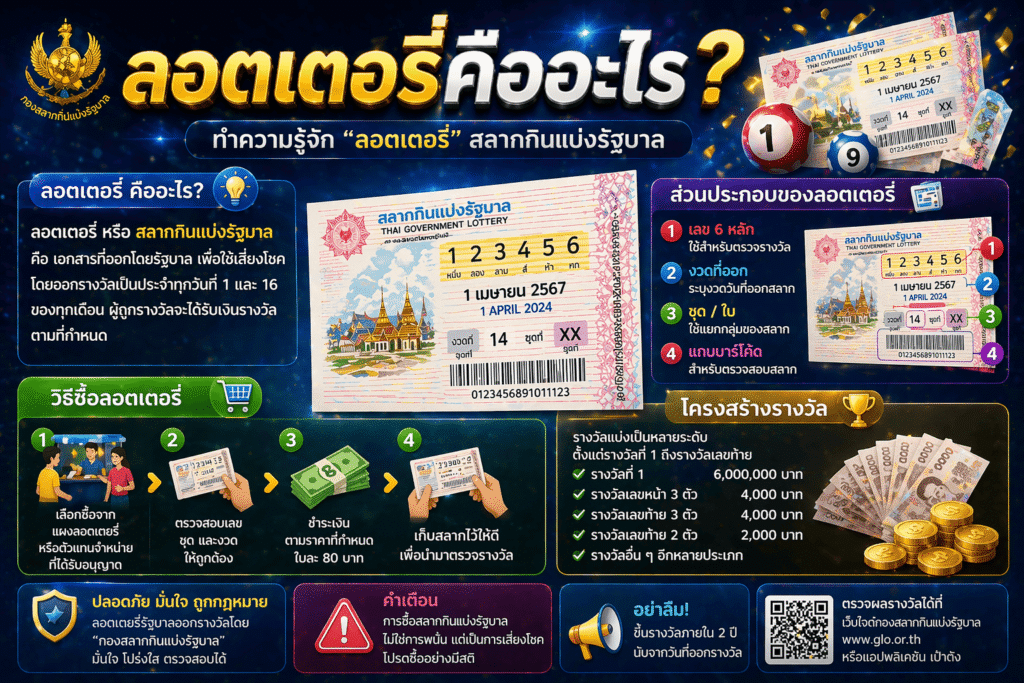 ลอตเตอรี่คืออะไร