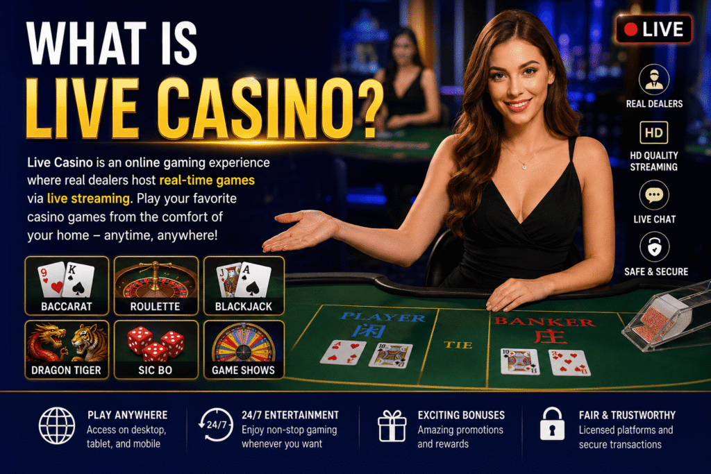 live casino คืออะไร