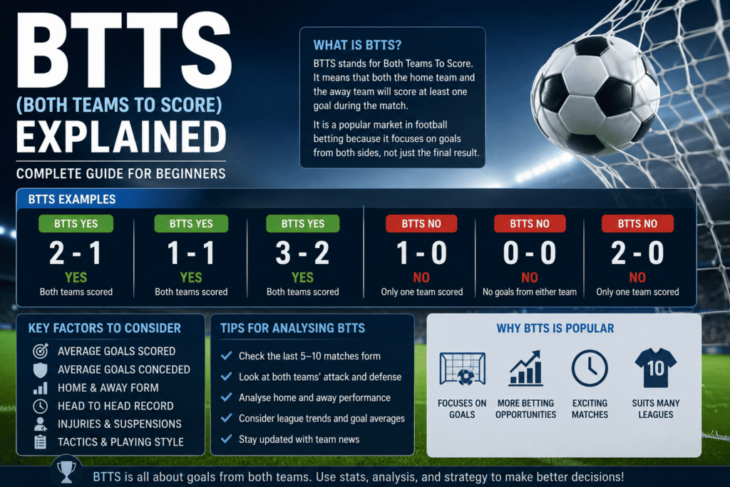 BTTS คืออะไร